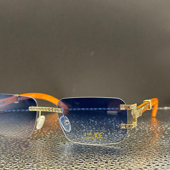 Pacific Blue Iced Frames