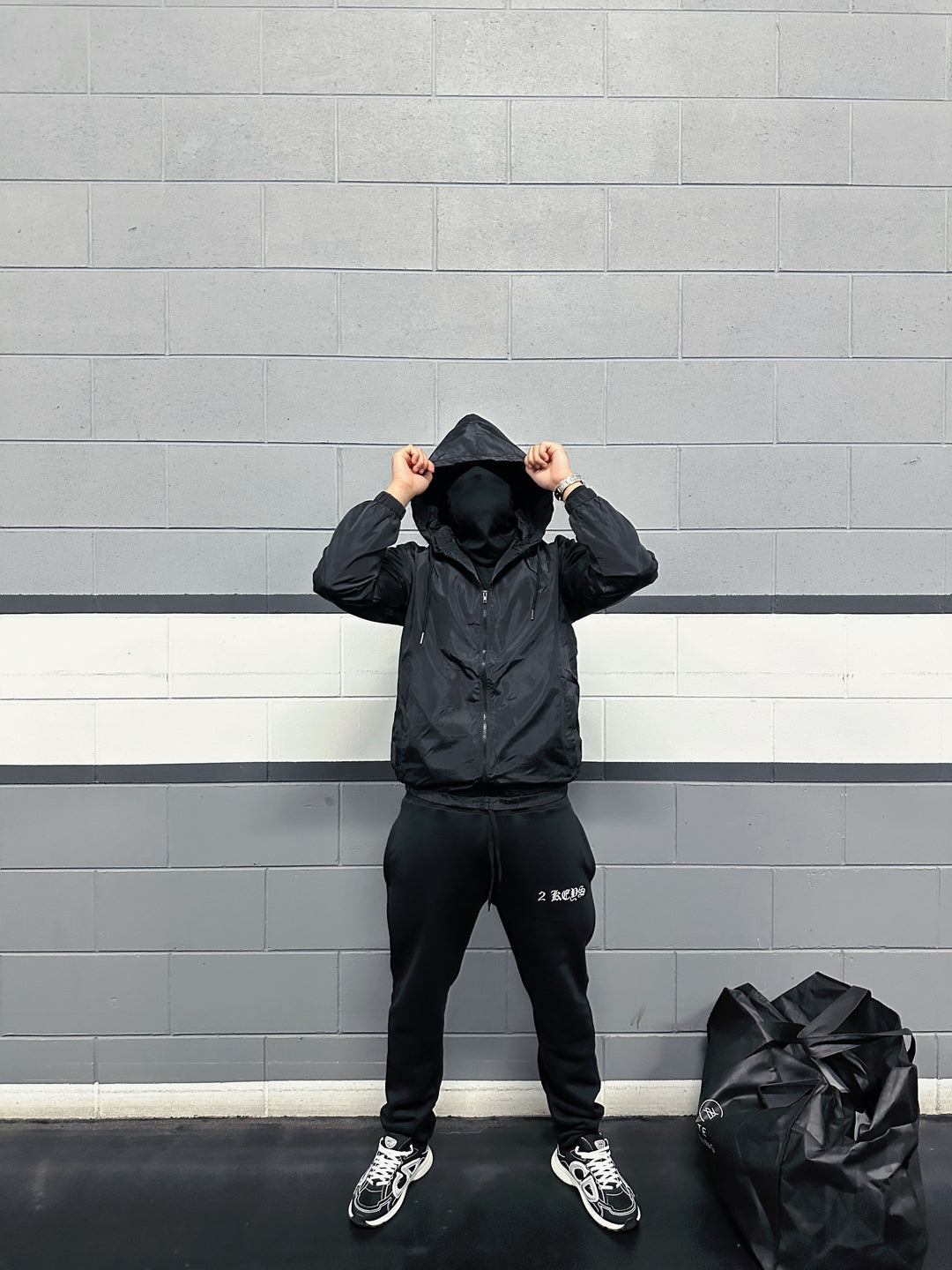 Phantom Black Windbreaker