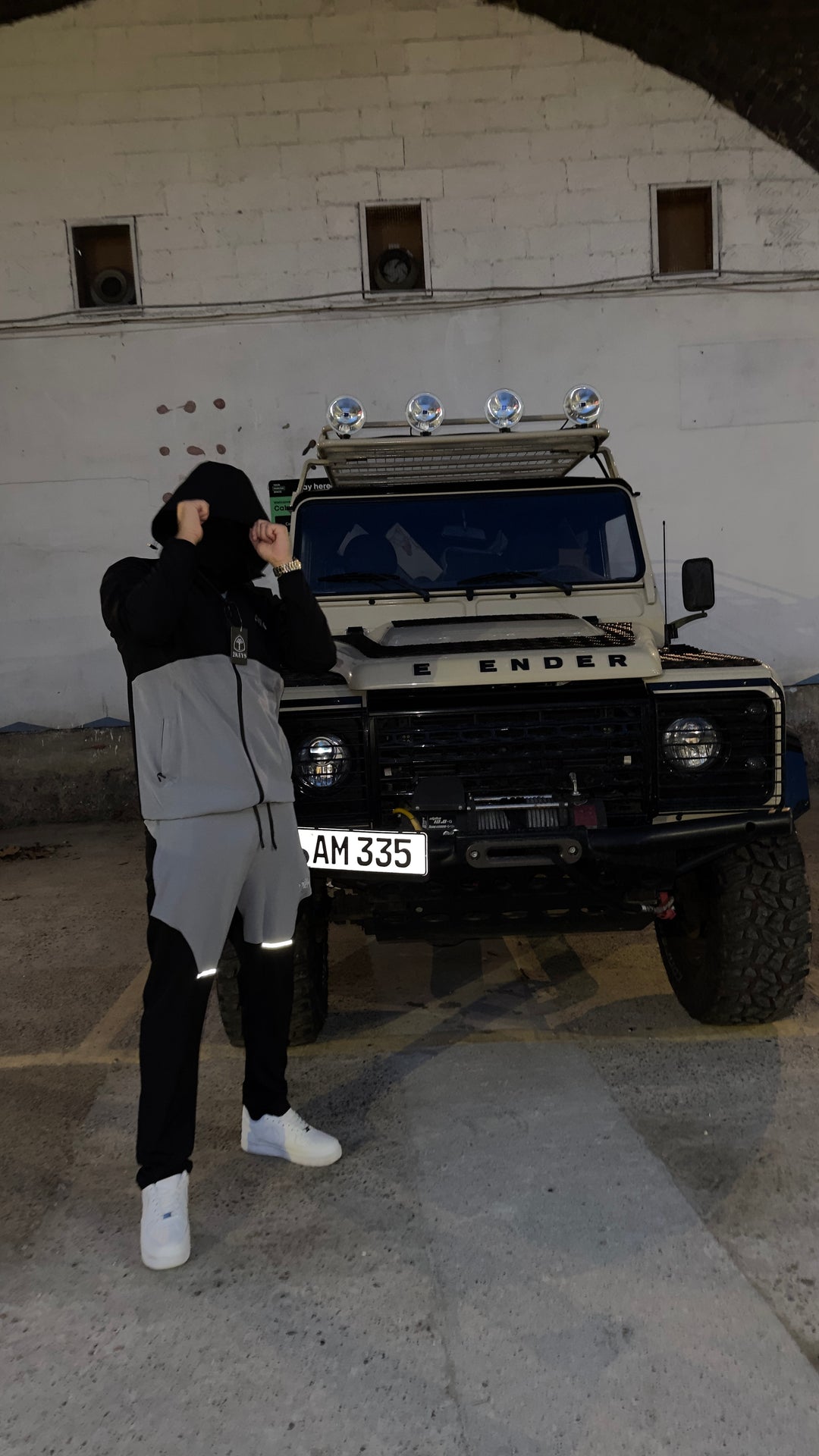 2KEYS Black & Steel Tracksuit