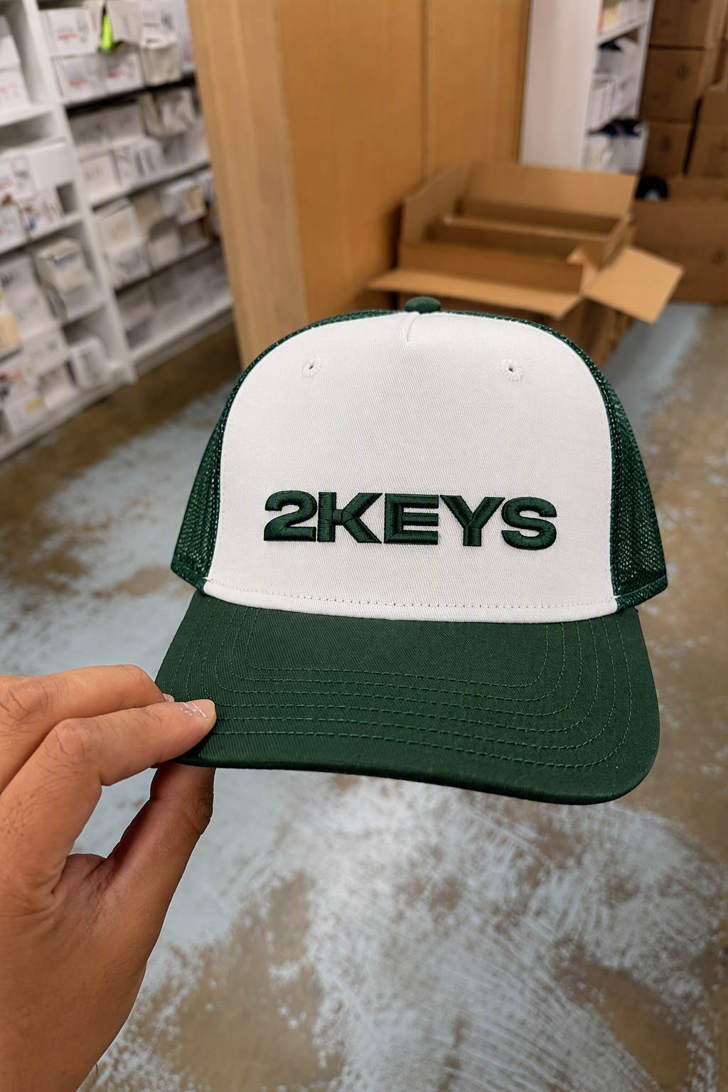2KEYS — Hulk Green Baseball Cap